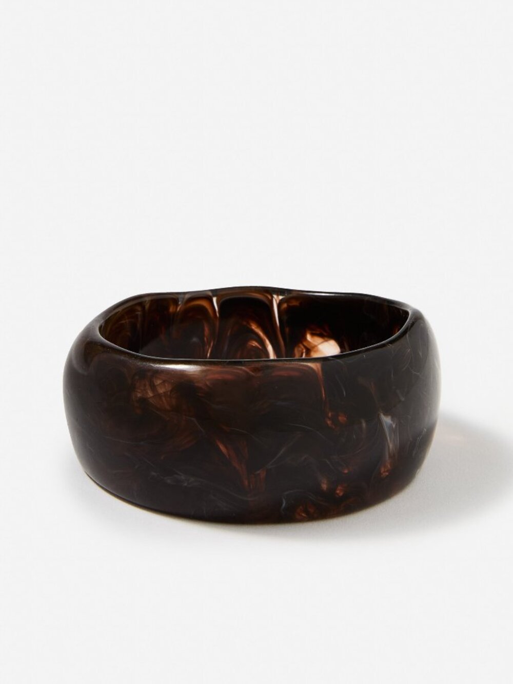 J McLaughlin Marbleized Bangle - Brown NEW
